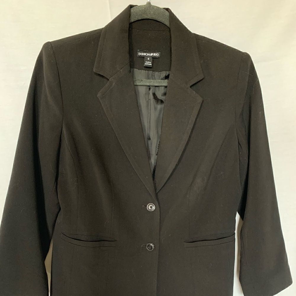 Vintage Fashion Bug Black Blazer